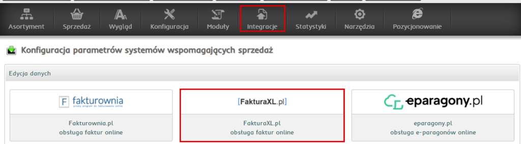Systemy wspomagające sprzedaż w panelu shopGold